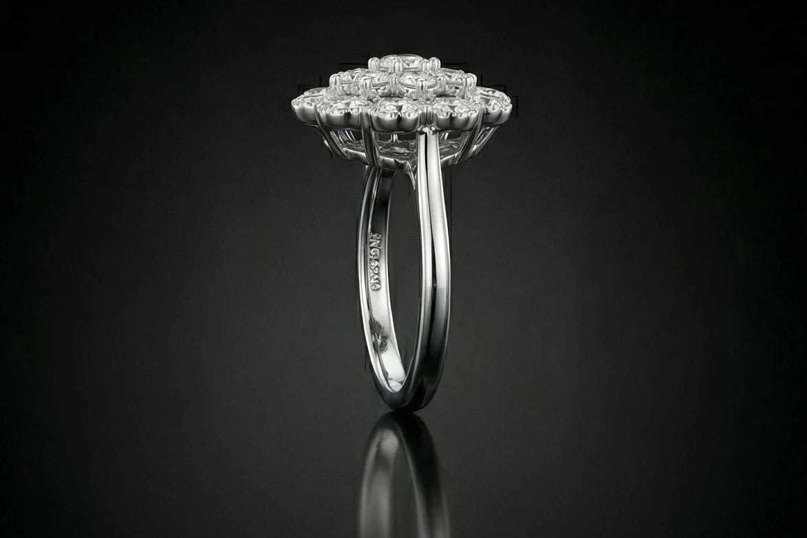 Grand Floral Halo Cluster