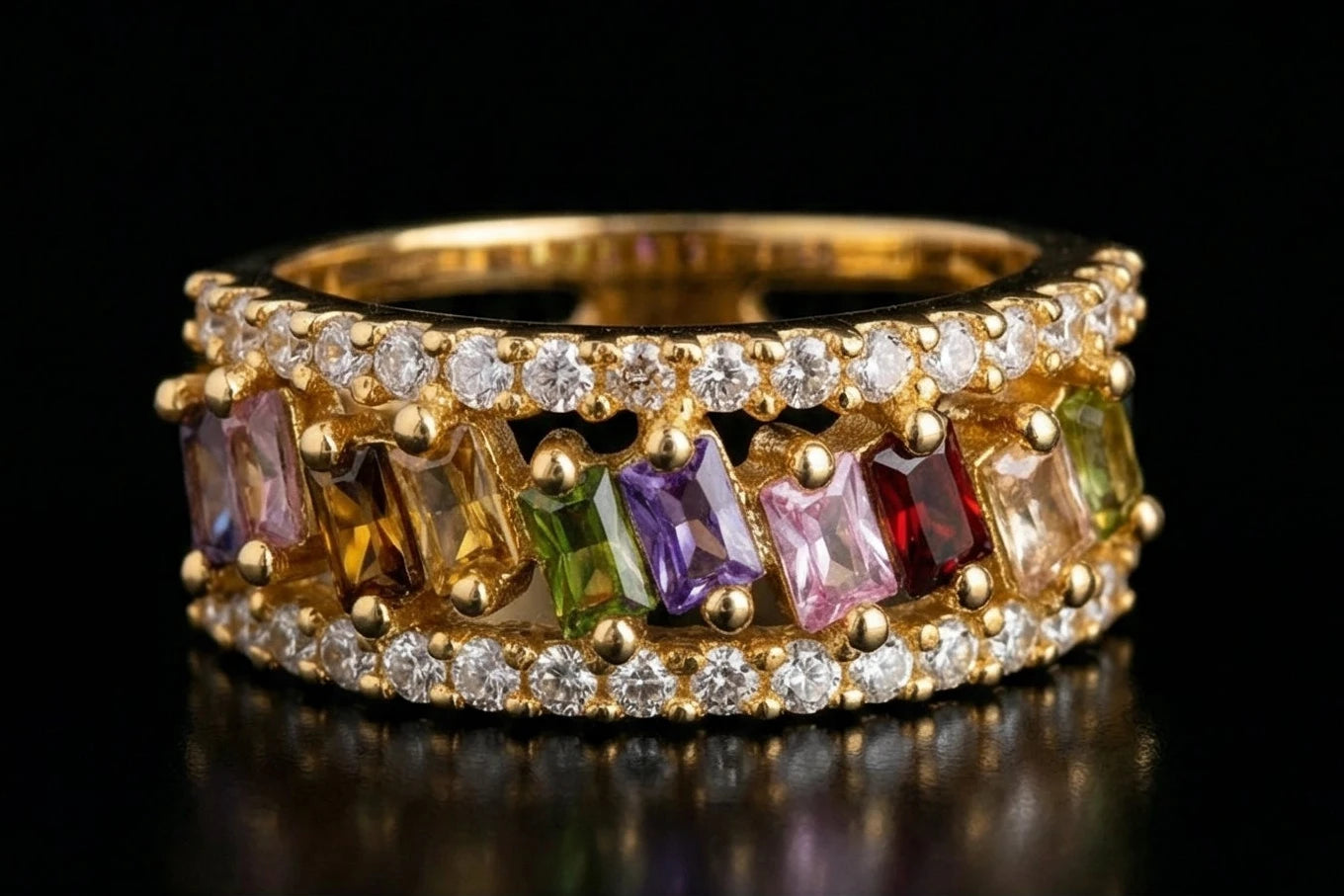 Baguette Cut Halo